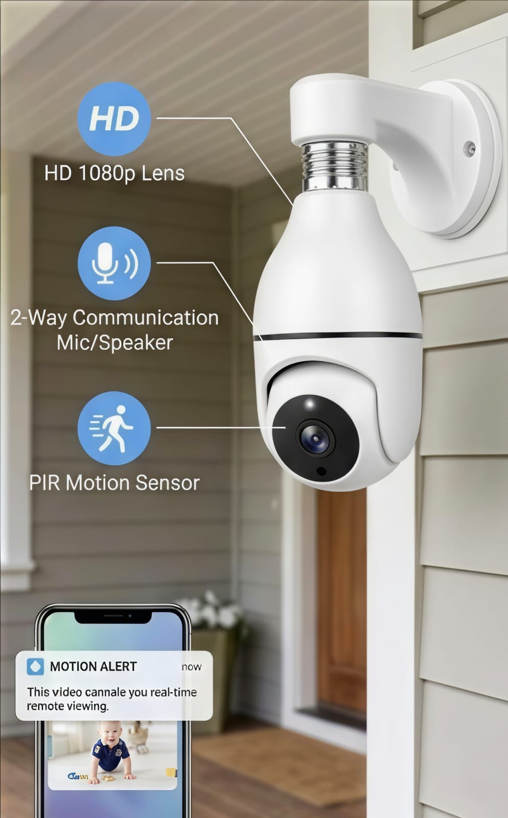 ❤️BULB HOLDER CAMERA❤️