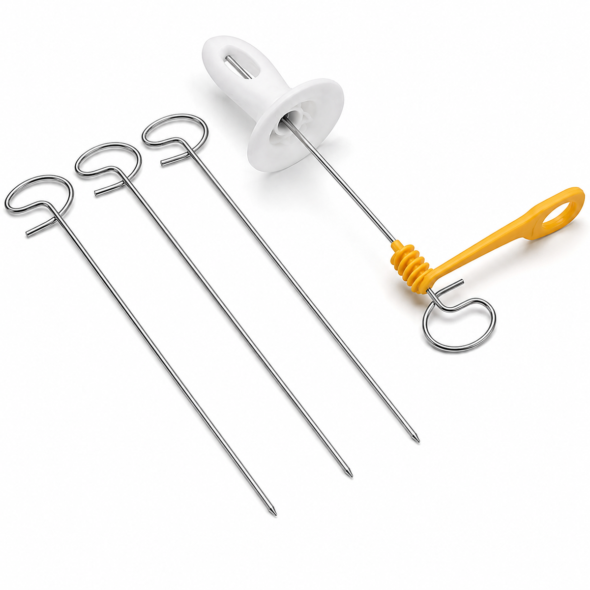 1 Set Potato Spiral Cutter Potato Twister (4 Spits)